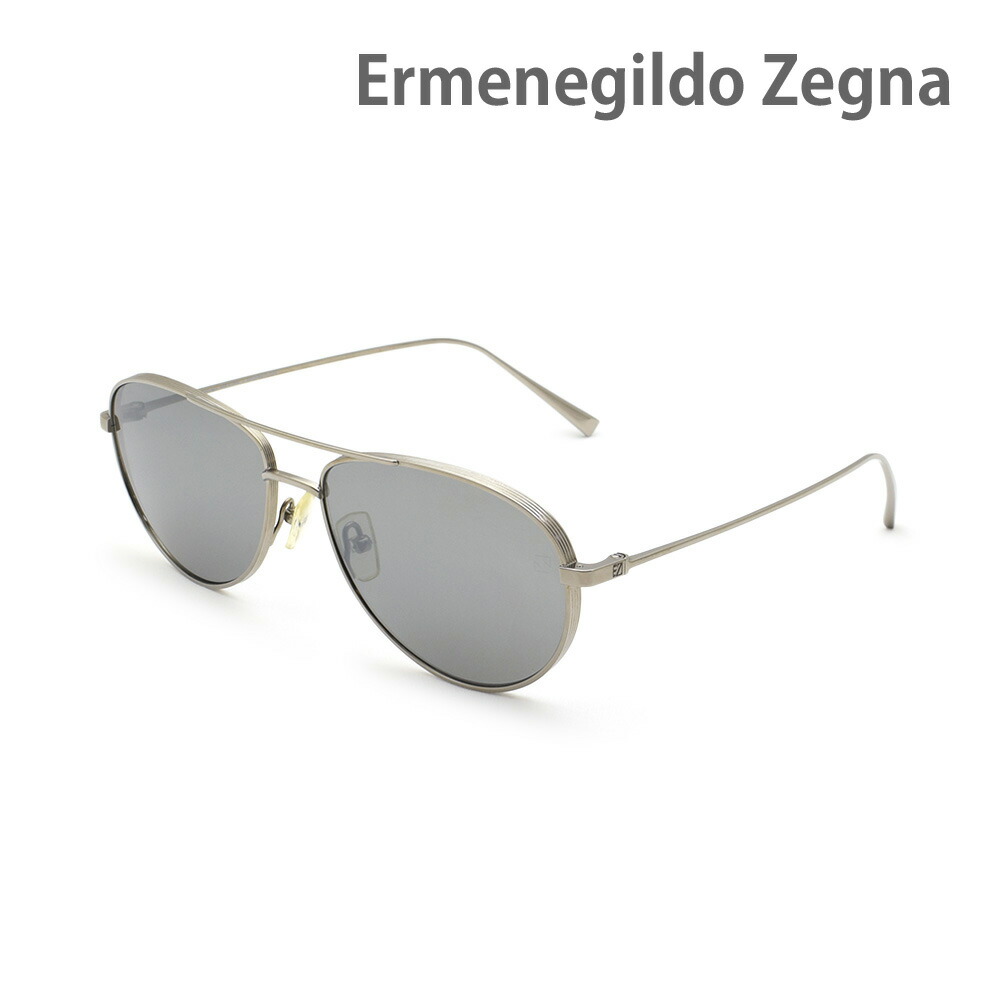 エルメネジルド・ゼニア サングラス EZ0072/S-12C グレー ノーズパッド メンズ レディース ユニセックス UVカット Ermenegildo Zegna【送料無料(※北海道・沖縄は1,000円)】|タイムクラブ