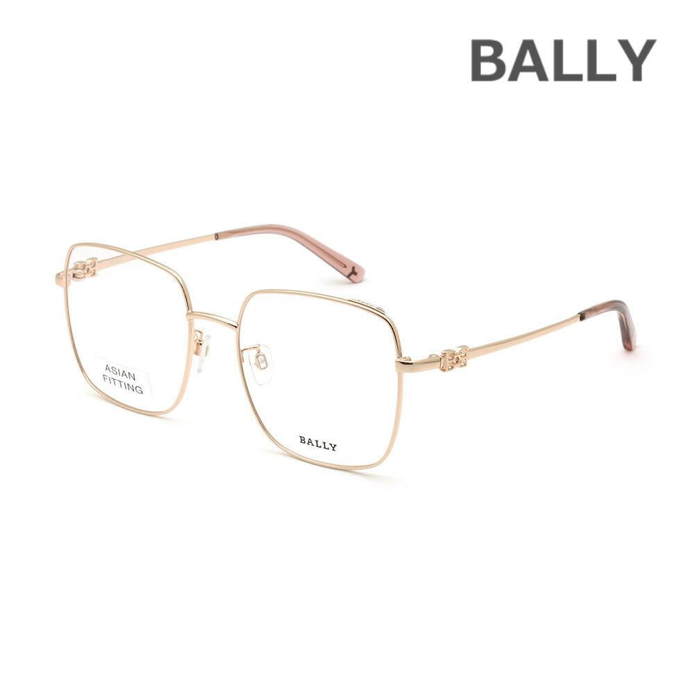 BALLY バリー メガネ 眼鏡 フレーム のみ BY5061-D/V-033 ピンクゴールド ノーズパッド レディース【送料無料（※北海道・沖縄は1,000円）】｜タイムクラブ 11,385円