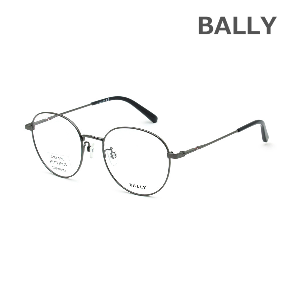 BALLY バリー メガネ 眼鏡 フレーム のみ BY5062-D/V-008 ガンメタル ノーズパッド メンズ レディース ユニセックス【送料無料（※北海道・沖縄は1,000円）】