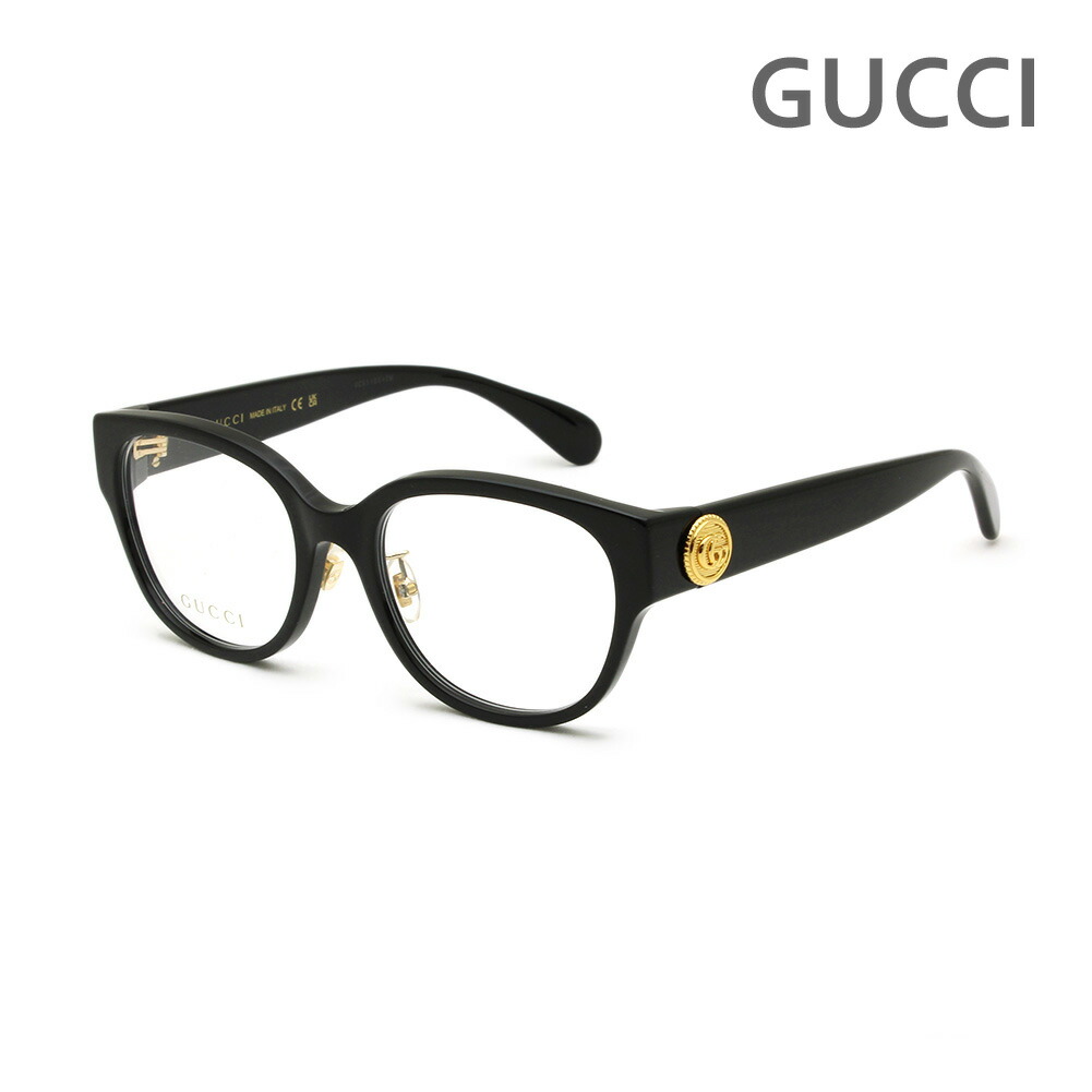 グッチ メガネ フレーム ブラック GG1453OK-001 GUCCI 国内正規品 グッチ メガネ 眼鏡 フレーム のみ GG1453OK