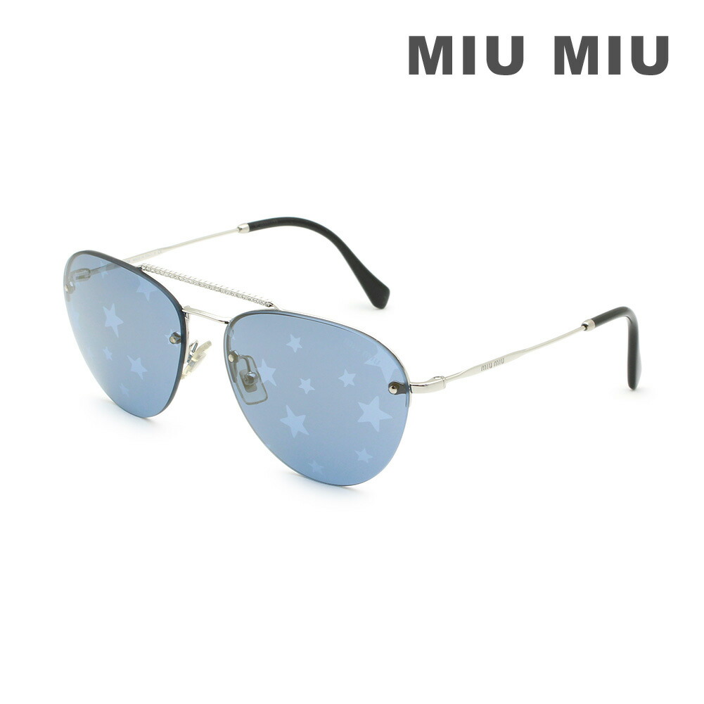 MIUMIU ミュウミュウ サングラス SMU 54U 楽天市場】ミュウミュウ MIUMIU サングラス MU54US 1BC1A1 59