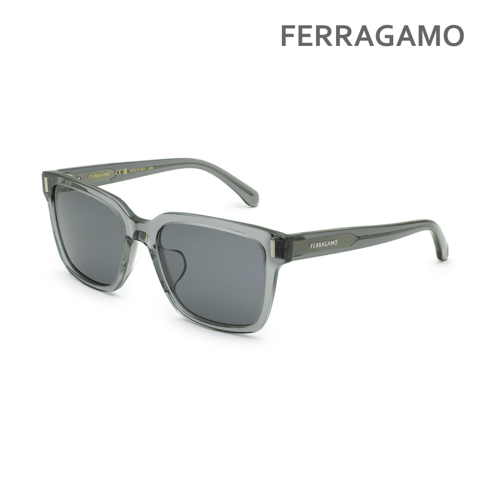 2024秋冬【国内正規品】フェラガモ サングラス SF2044SLB-020 クリアグレー アジアンフィット メンズ UVカット FERRAGAMO【送料無料（※北海道・沖縄は1,000円）】｜タイムクラブ