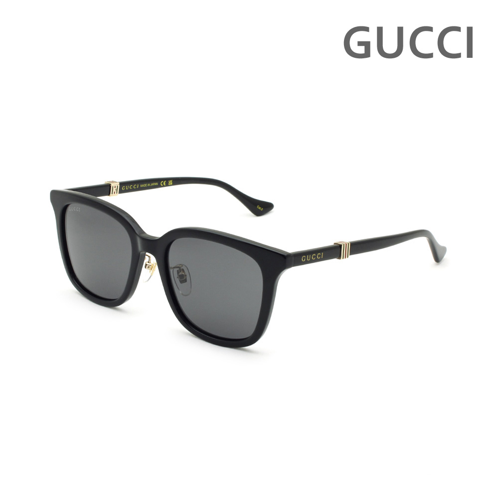 【国内正規品】グッチ サングラス GG1498SK-001 ブラック ノーズパッド メンズ UVカット GUCCI【送料無料(※北海道・沖縄は1,000円】|タイムクラブ