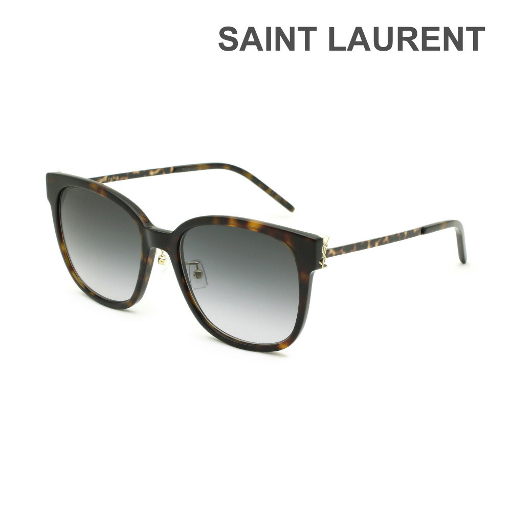 【国内正規品】サンローラン サングラス SL M48S_C/K 004 ハバナ ノーズパッド レディース UVカット SAINT LAURENT【送料無料（※北海道・沖縄は1,000円）】｜タイムクラブ