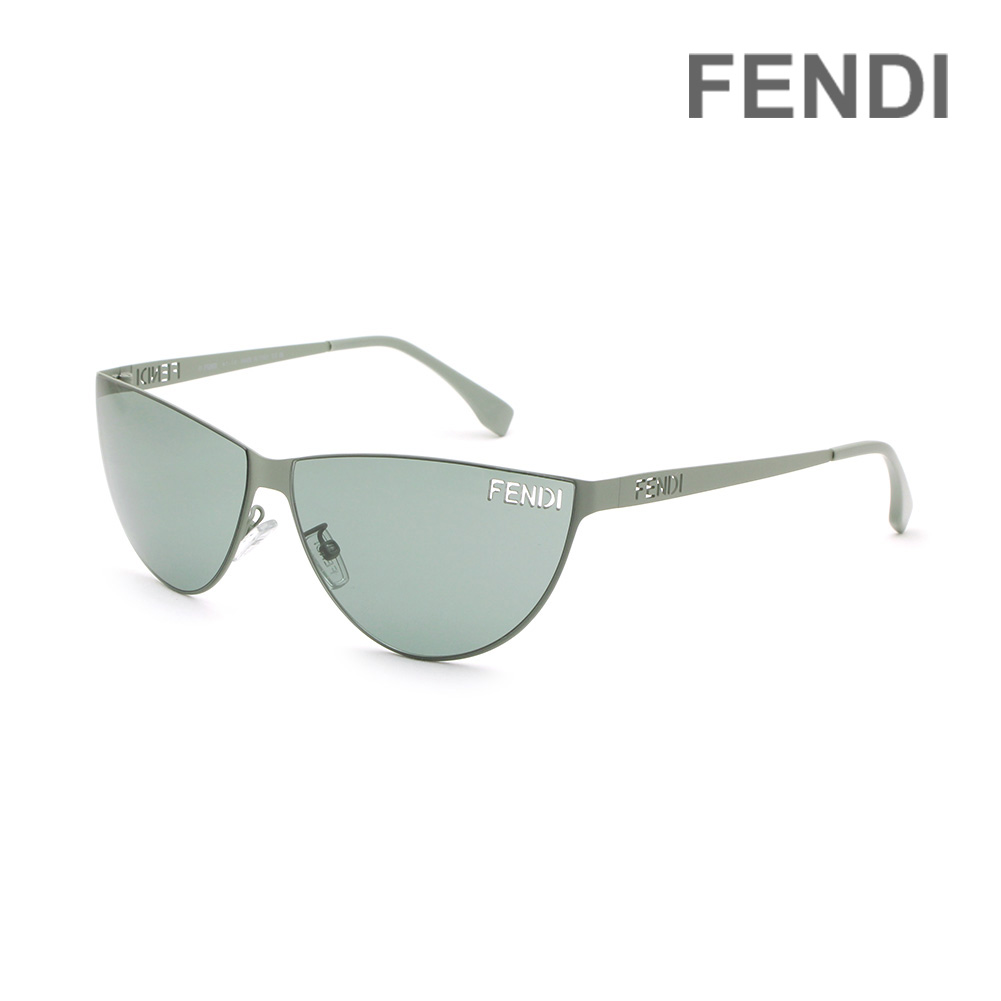 フェンディ サングラス FE40138U 6220A グリーン ノーズパッド メンズ レディース UVカット FENDI【送料無料（※北海道・沖縄は1,000円）】｜タイムクラブ 24,402円