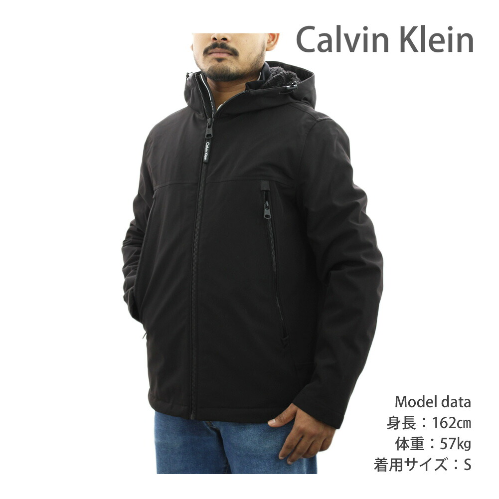 カルバンクライン ソフト シェル ジャケット CM105270 BLK ブラック メンズ Calvin Klein【送料無料(※北海道・沖縄は1,000円)】|タイムクラブ