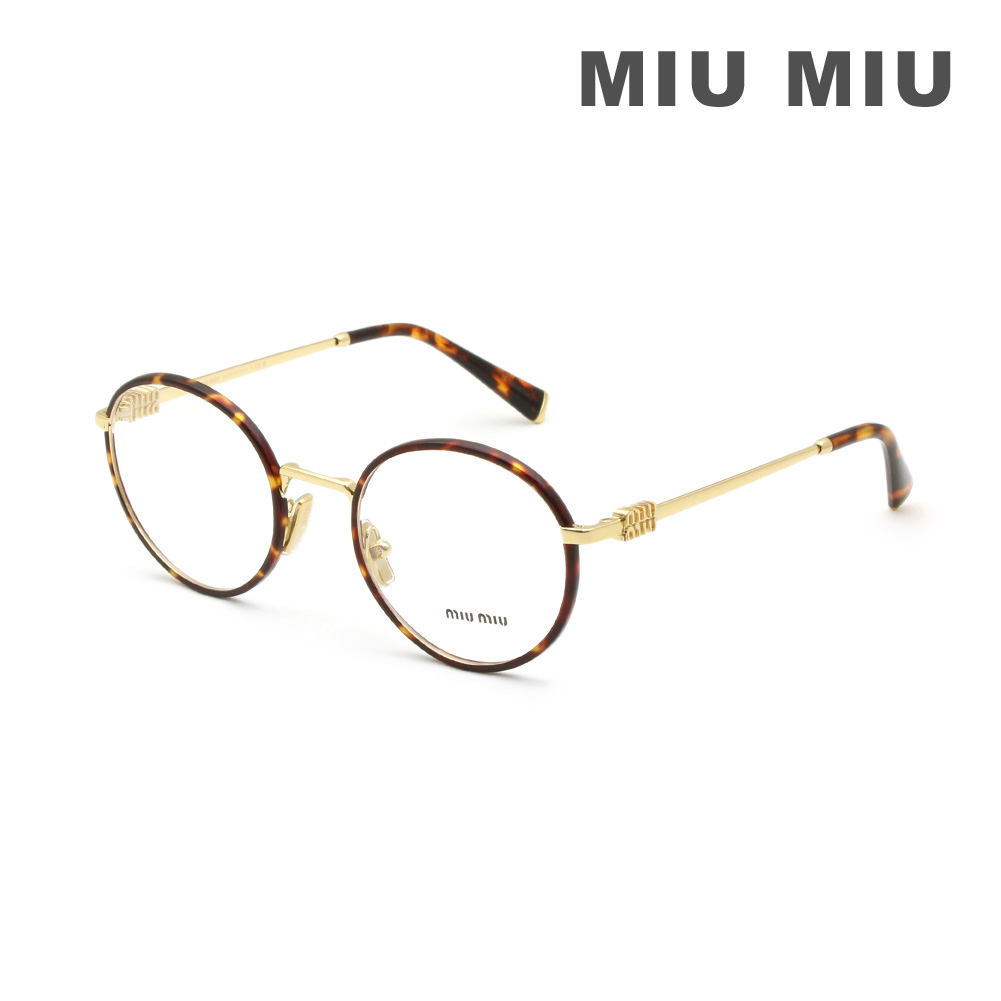 MIU MIU ミュウミュウ 眼鏡 フレーム のみ MU52XV 14U1O1 50 ハバナ ノーズパッド レディース VMU 52X 14U-1O1【送料無料（※北海道・沖縄は1,000円）】｜タイムクラブ