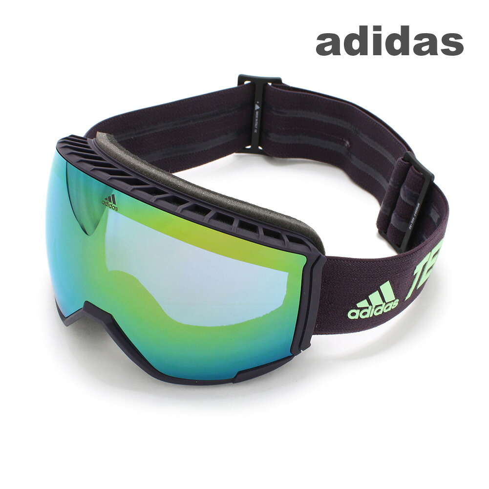 adidas アディダス ゴーグル SP0039-F/S 92Q TERREX グリーン/パープル メンズ レディース【送料無料（※北海道・沖縄は1,000円）】｜タイムクラブ 14,625円