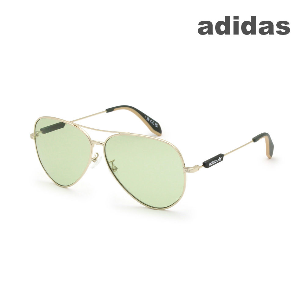 adidas アディダス サングラス OR0085/S 28N 59 ゴールド ノーズパッド メンズ レディース ユニセックス UVカット【送料無料（※北海道・沖縄は1,000円）】｜タイムクラブ