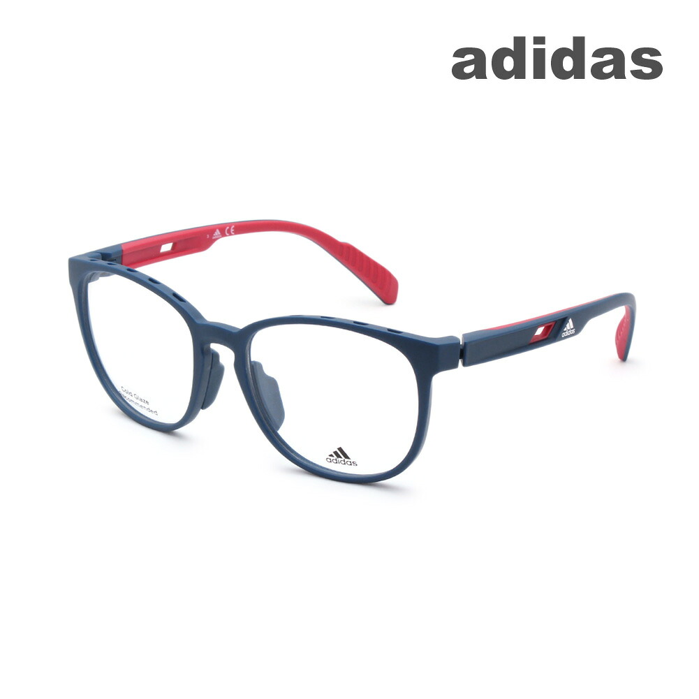 アディダス メガネ 眼鏡 フレーム のみ SP5009/V 092 56 ネイビー メンズ adidas【送料無料(※北海道・沖縄は1,000円)】|タイムクラブ