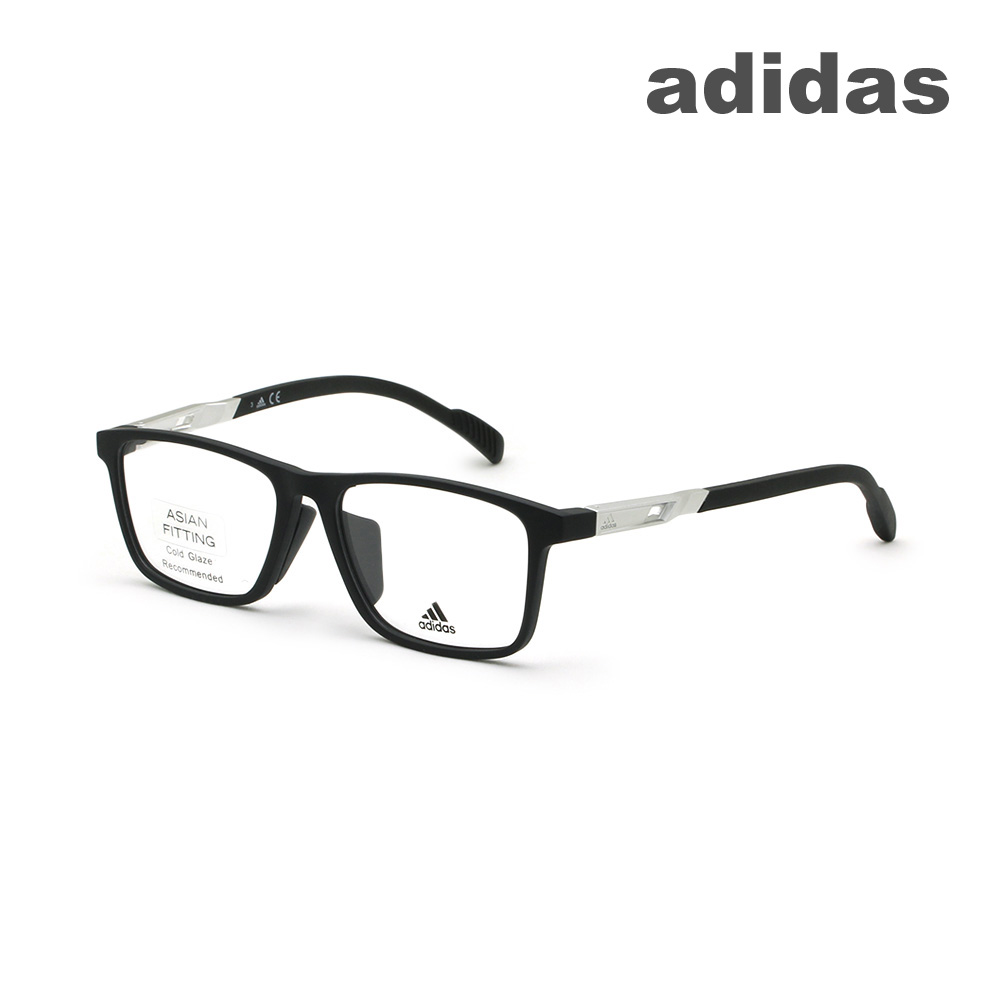 アディダス メガネ 眼鏡 フレーム のみ SP5031-F/V 002 54 ブラック アジアンフィット メンズ adidas【送料無料（※北海道・沖縄は1,000円）】