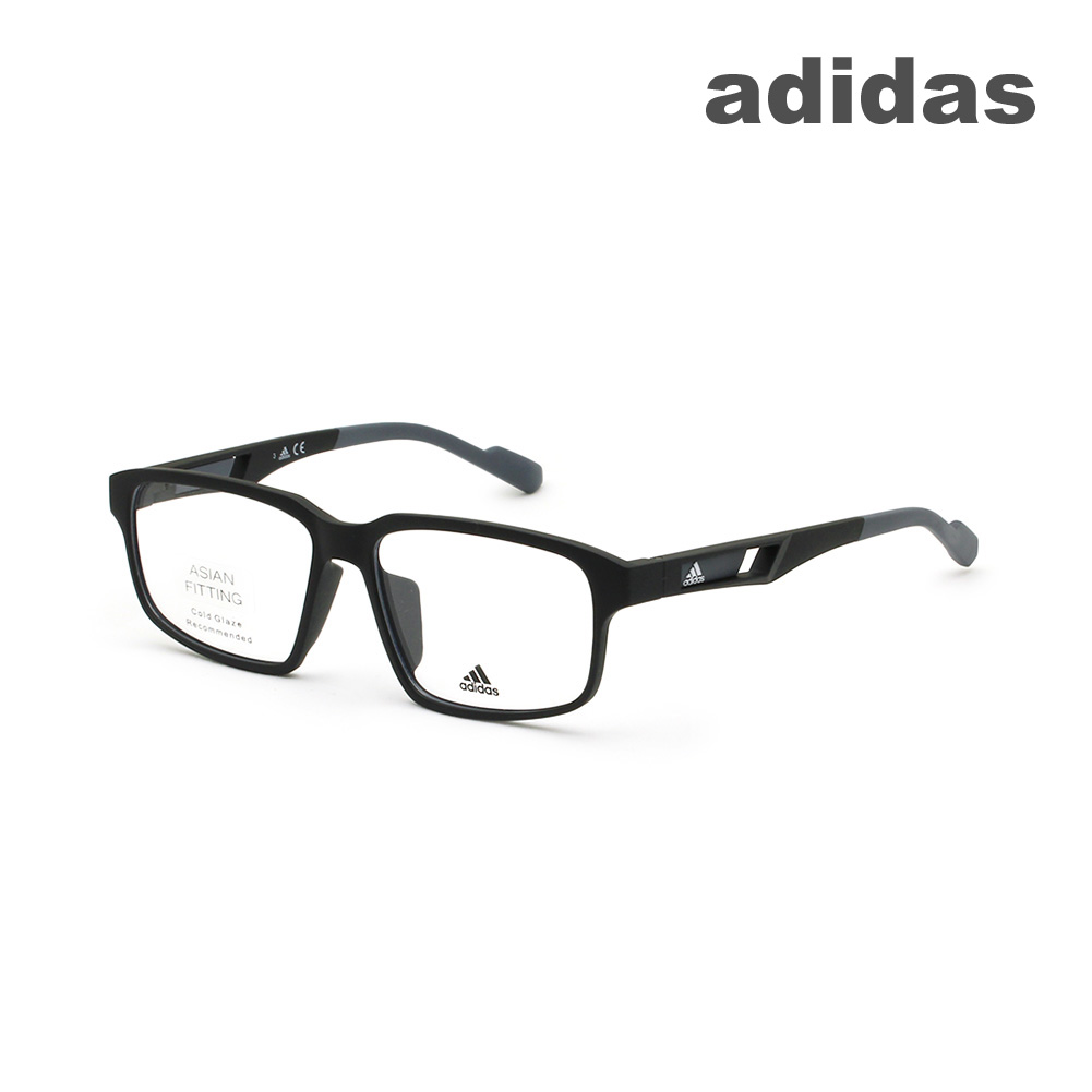 アディダス メガネ 眼鏡 フレーム のみ SP5033-F/V 002 57 ブラック アジアンフィット メンズ adidas【送料無料（※北海道・沖縄は1,000円）】