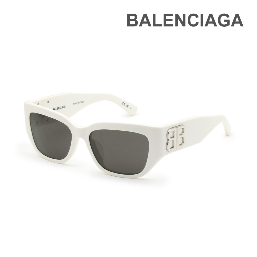【国内正規品】バレンシアガ サングラス BB0361SK-003 ホワイト アジアンフィット レディース BALENCIAGA【送料無料(※北海道・沖縄は1,000円)】|タイムクラブ