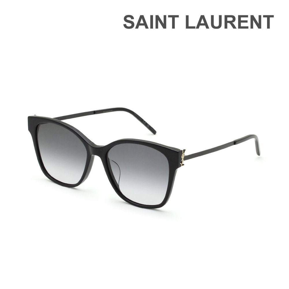 【国内正規品】サンローラン サングラス SL M48S/K-002 ブラック アジアンフィット レディース SAINT LAURENT【送料無料（※北海道・沖縄は1,000円）】｜タイムクラブ 29,185円