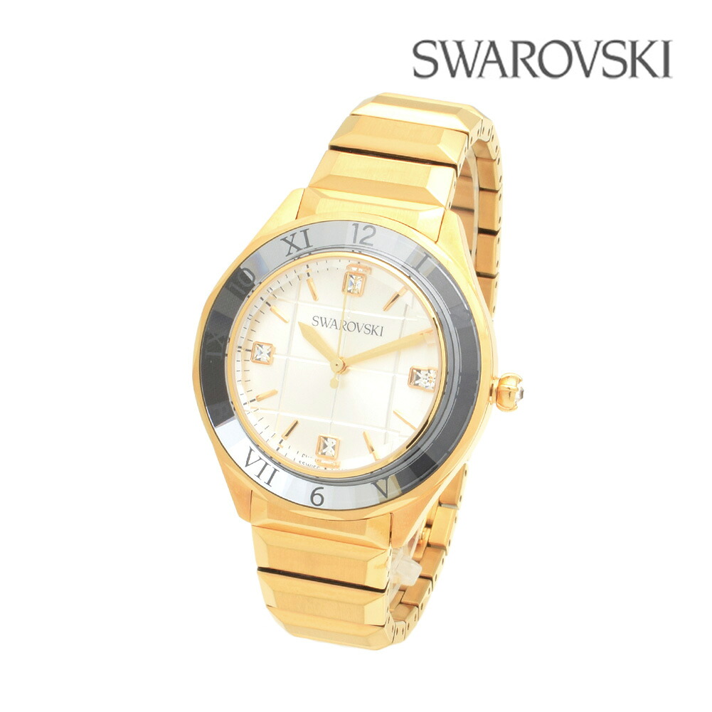 スワロフスキー 腕時計 レディース 5635450 Dextera 3-hand ゴールドトーン ブレス SWAROVSKI【送料無料（※北海道・沖縄は1,000円）】｜タイムクラブ