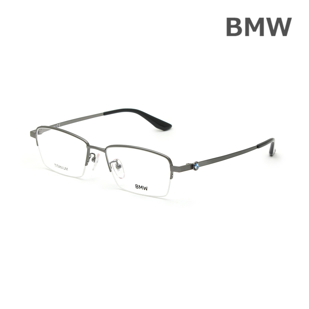 レンズ交換無料!BMW メガネ 眼鏡 フレーム のみ BW5040-H/V 012 55 ガンメタル ノーズパッド メンズ ビーエムダブル【送料無料(※北海道・沖縄は1,000円)】|タイムクラブ