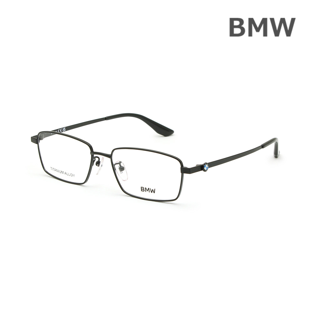 レンズ交換無料!BMW メガネ 眼鏡 フレーム のみ BW5042-H/V 001 56 ブラック ノーズパッド メンズ ビーエムダブル【送料無料(※北海道・沖縄は1,000円)】|タイムクラブ