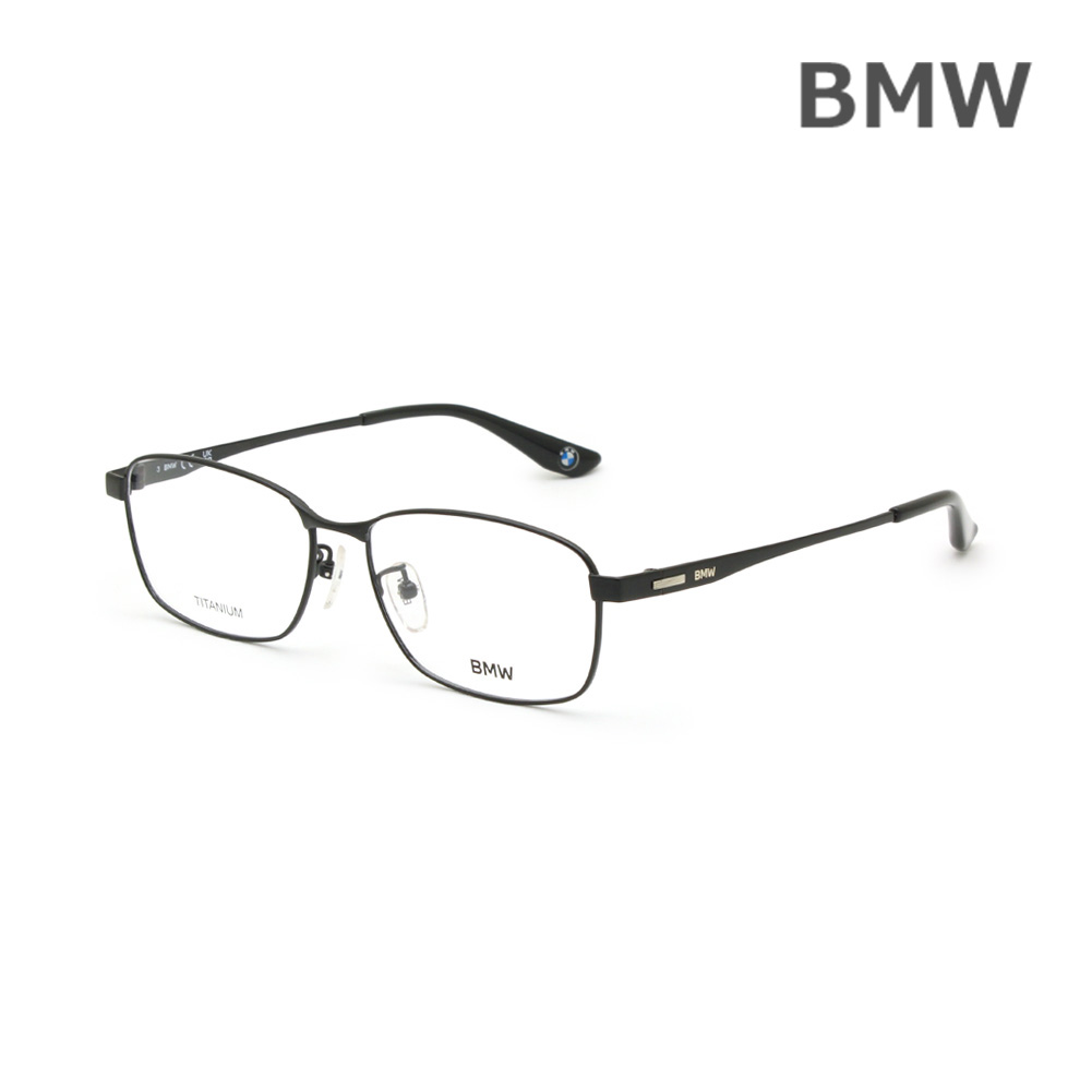レンズ交換無料!BMW メガネ 眼鏡 フレーム のみ BW5046-H/V 001 56 ブラック ノーズパッド メンズ ビーエムダブル【送料無料(※北海道・沖縄は1,000円)】|タイムクラブ