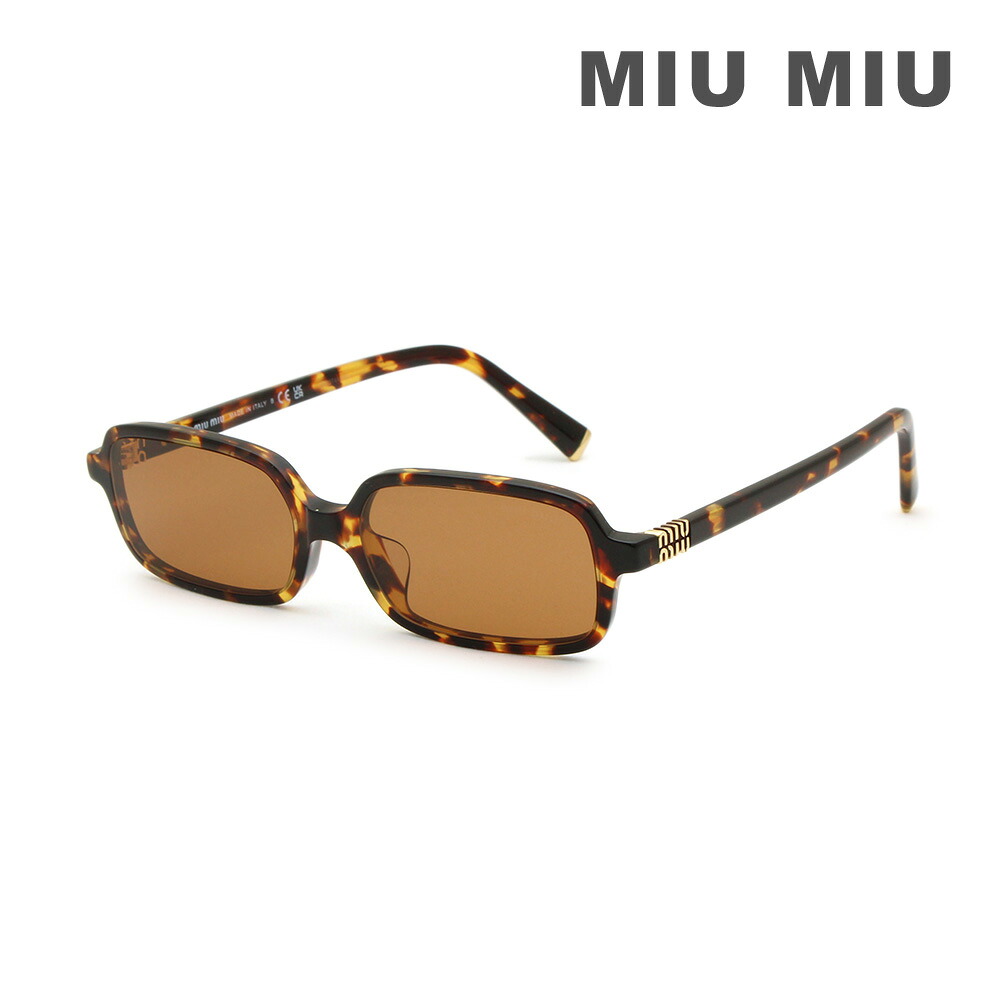 MIU MIU ミュウミュウ サングラス MU11ZSF VAU2Z1 ハバナ アジアンフィット レディース SMU 11Z-F VAU-2Z1【送料無料（※北海道・沖縄は1,000円）】｜タイムクラブ