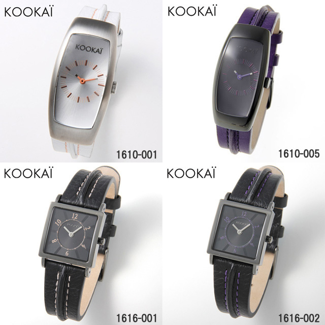 ｸｰｶｲ 腕時計 ﾚﾃﾞｨｰｽ KOOKAI 1623-0008 新品 無料ラッピング可 (KOOKAI