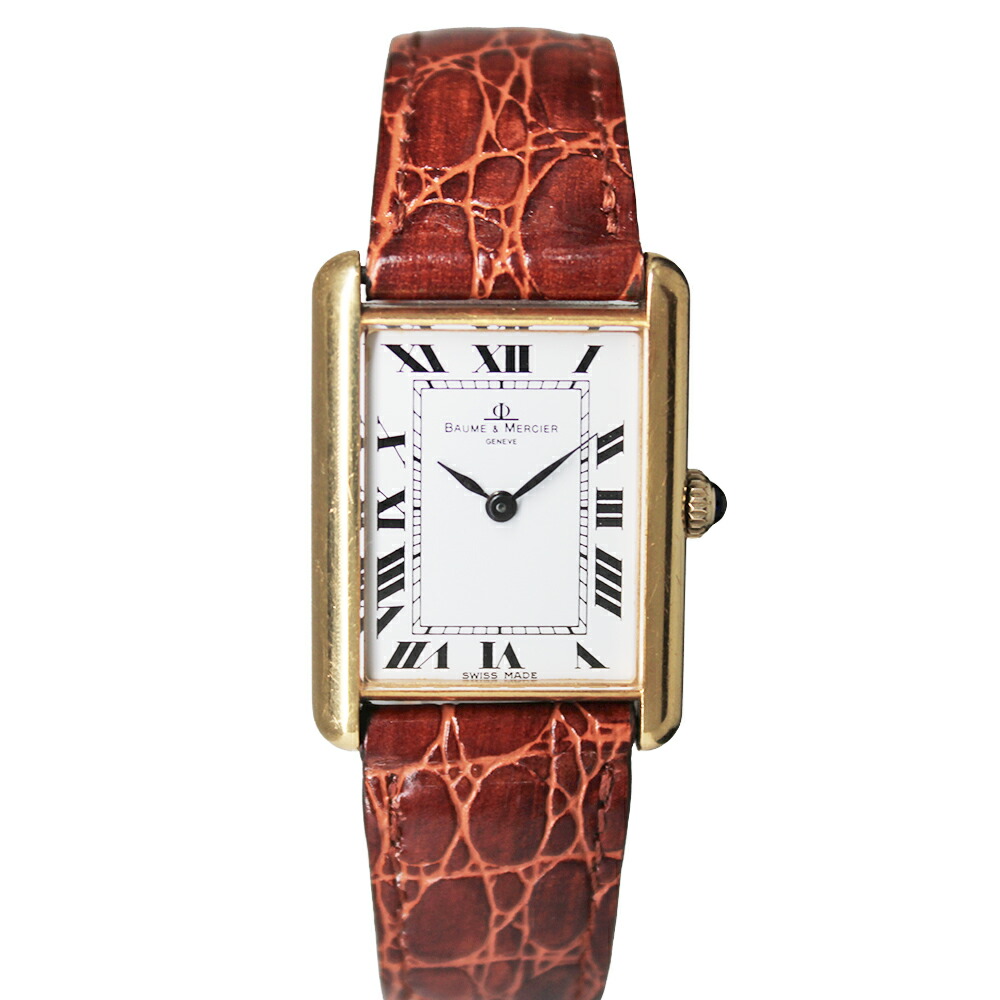 楽天市場】【BAUME & MERCIER】ボーム＆メルシエ 金無垢 腕時計