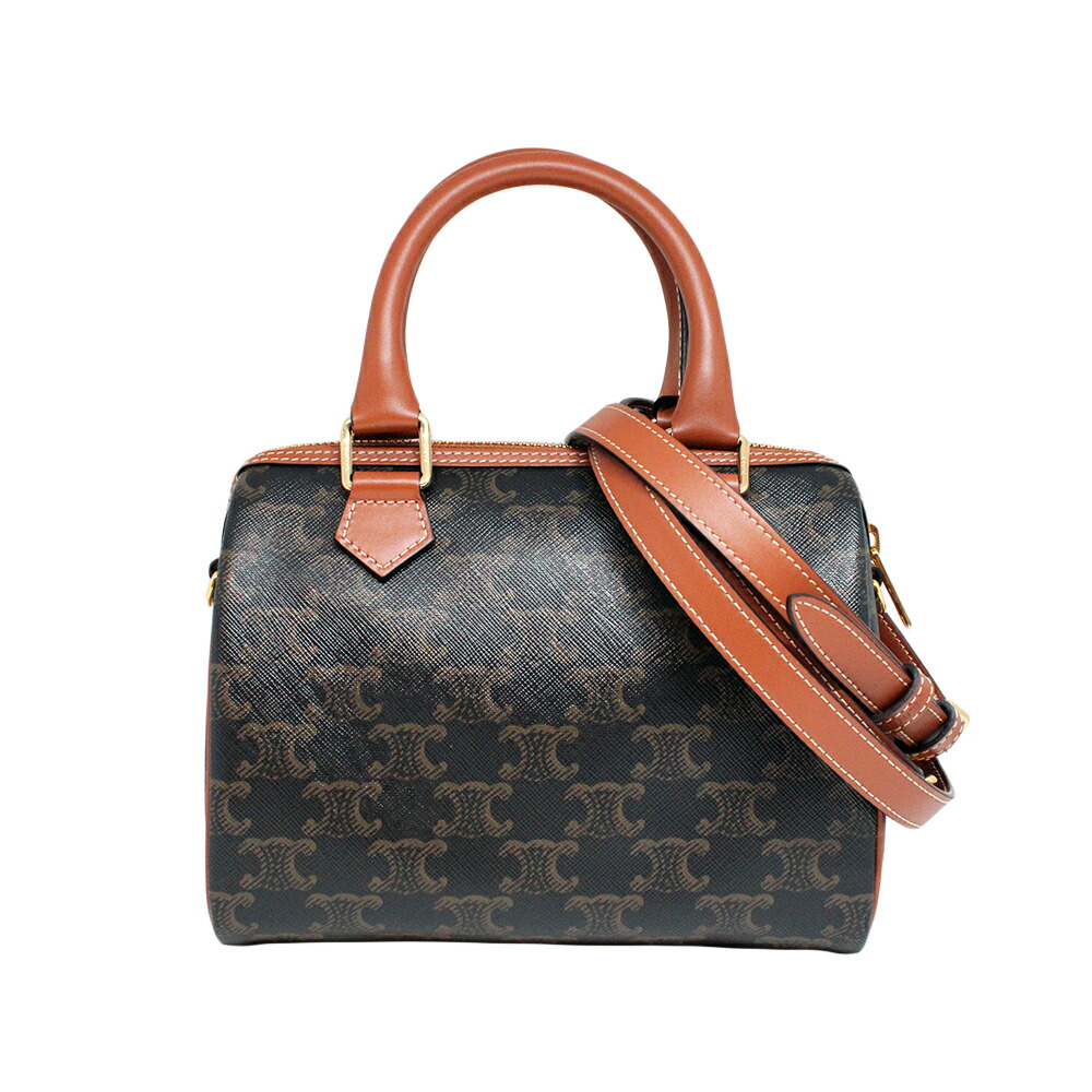 楽天市場】二子玉) CELINE セリーヌ ボストンバッグ トリオンフ