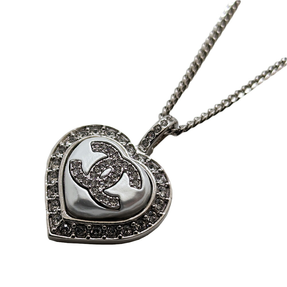 楽天市場】CHANEL シャネル Heart Motirf Necklace ココマーク