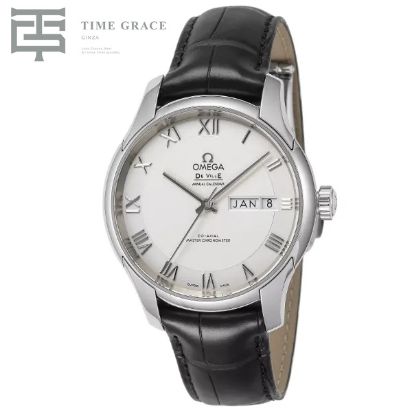 【新品】 OMEGA デ・ビル アワービジョン コーアクシャル マスタークロノメーター アニュアルカレンダー 41MM 433.13.41.22.02.001 新品 腕時計 オメガ [ラッピング可]