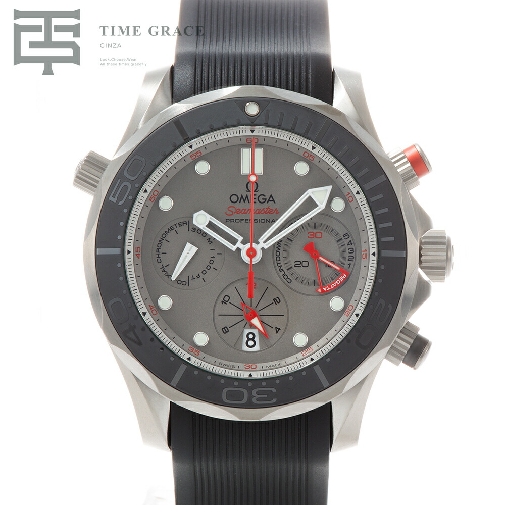 【新品】 OMEGA シーマスター ダイバー 300M コーアクシャル クロノグラフ ETNZ 212.92.44.50.99.001 シルバー メンズ 1,010,000円