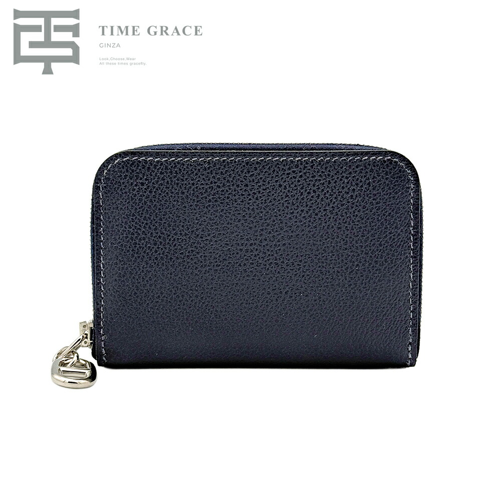 【中古】 HERMES ジップアンドゴー シェーヌダンクル コンパクト Sランク レディース