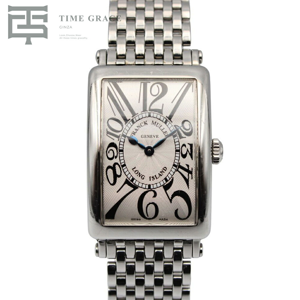 フランクミュラー ロングアイランド シルバー シルバー FRANCK MULLER 中古 腕時計｜TIME GRACE GINZA 店 224,000円