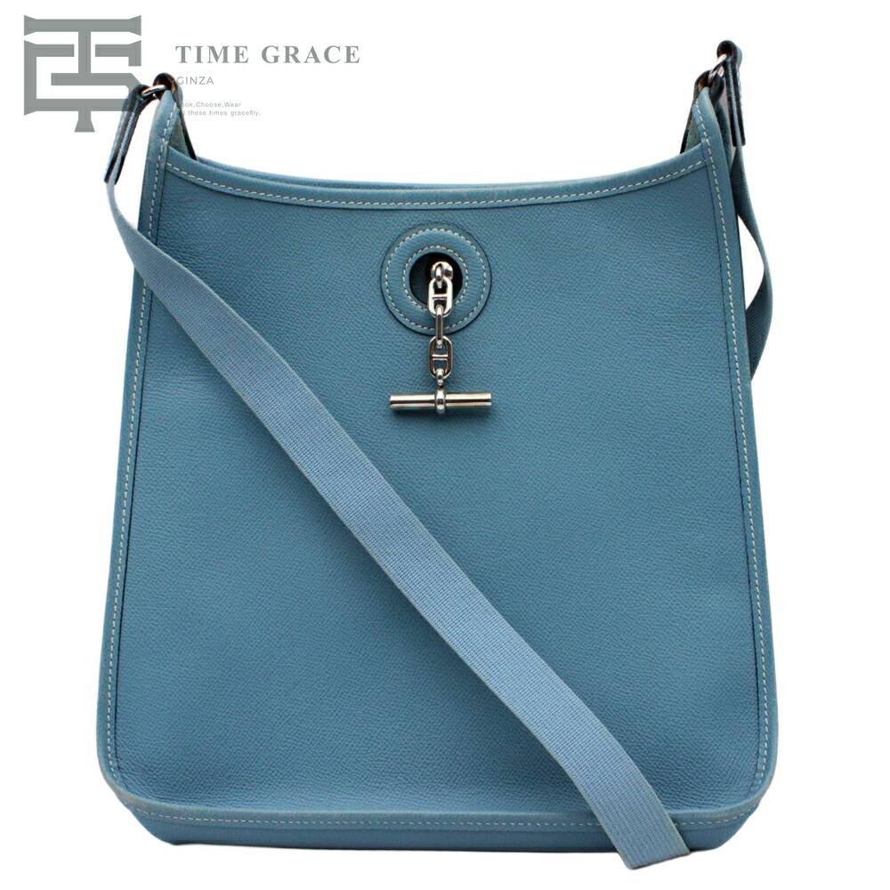 【中古】 HERMES ヴェスパPM　ブルージーン Bランク レディース
