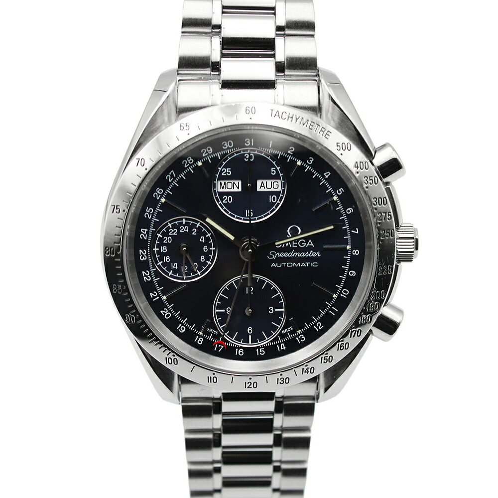 ゼロ 素早さお師匠さん トリプル暦 クロノグラフ  3521.80 OMEGA 中古 ウオッチ