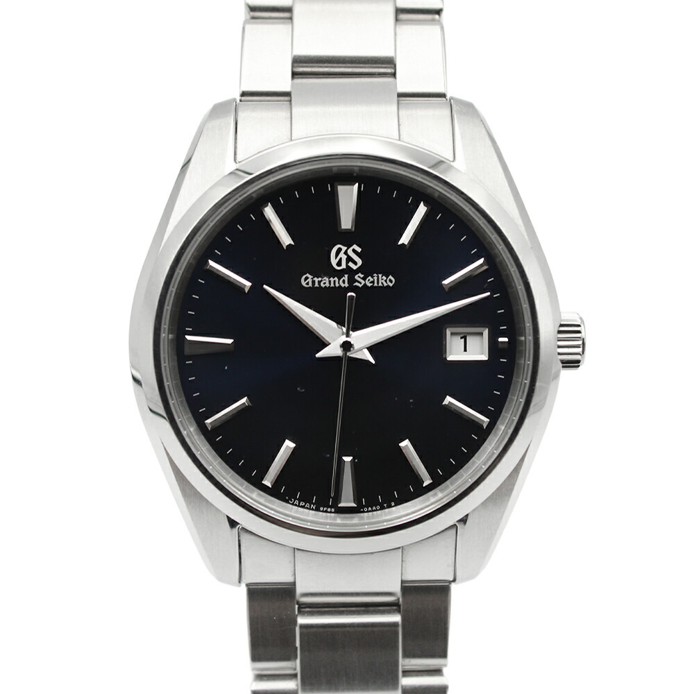 競技場セイコー ヘリテージコレクション 石英 青碧 SBGP013 GRAND SEIKO 中古 ウオッチ