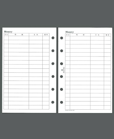 ASHFORD Ashford System Notebook Life Mini 6 (6 Holes) Smartphone M6 (Mini 6 Holes) Design Stationery Magic Book M6 Mini 6 Holes Case Book Notebook Time Keeper