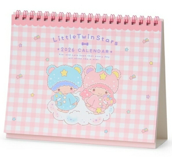 楽天市場】SANRIO ｻﾝﾘｵ 2026 1月始まり ｶﾚﾝﾀﾞｰ H165×W195 卓上 ﾘﾝｸﾞ