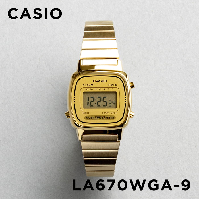 楽天市場】【並行輸入品】【10年保証】CASIO STANDARD カシオ スタンダード LA670WEM-7 腕時計 時計 ブランド レディース  キッズ 子供 女の子 チープカシオ チプカシ デジタル 日付 カレンダー シルバー 送料無料 : TIME LOVERS