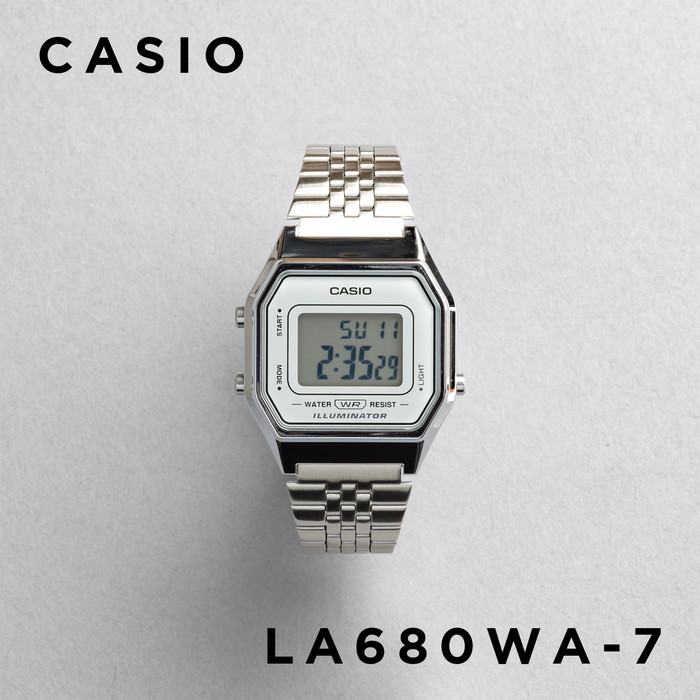 楽天市場】【10年保証】CASIO STANDARD カシオ スタンダード LA670WA-7