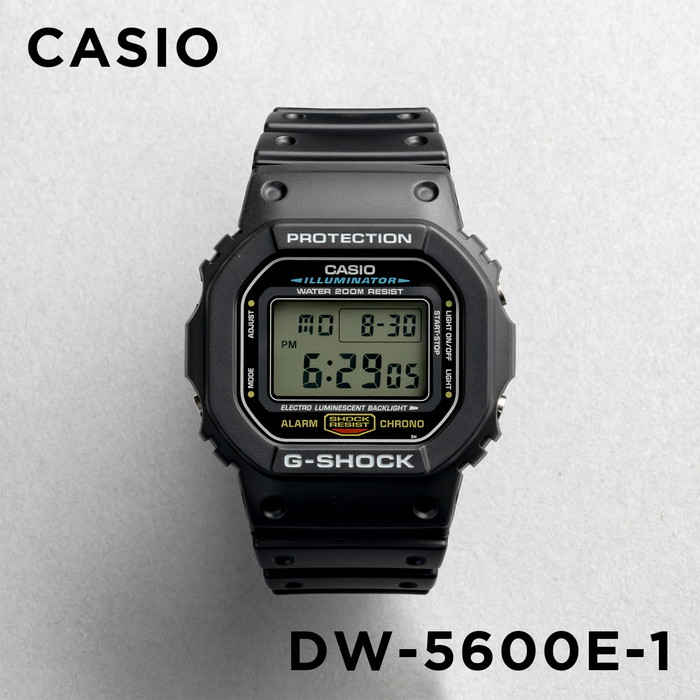 楽天市場 並行輸入品 10年保証 Casio G Shock カシオ Gショック Dw 5600e 1 腕時計 時計 ブランド メンズ キッズ 子供 男の子 デジタル 日付 カレンダー 防水 ブラック 黒 スピード モデル 送料無料 Time Lovers