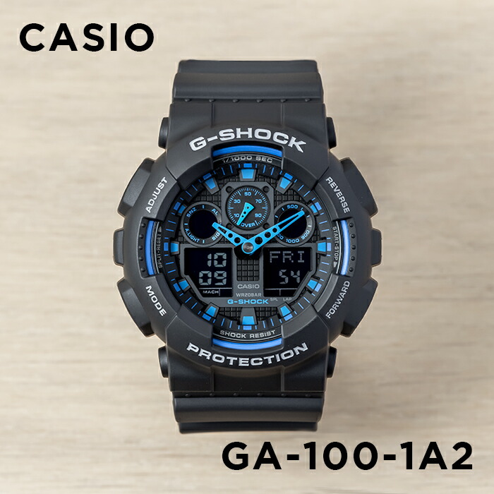 楽天市場】【10年保証】CASIO G-SHOCK カシオ Gショック GA-100-1A1