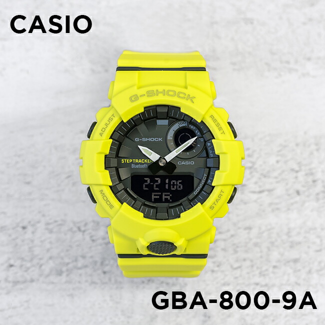 【美品】 G-SHOCK GBA-800 Bluetooth搭載 イエロー gba-800-9a_1.jpg