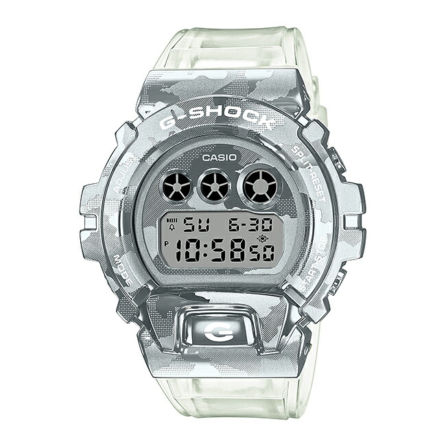 超歓迎 Casio G Shock カシオ Gショック Gm 6900scm 1jf 腕時計 メンズ キッズ 子供 男の子 デジタル 防水 ホワイト 白 シルバー カモフラージュ 迷彩 スケルトン Time Lovers 送料無料 Upload Easypromomusic Net