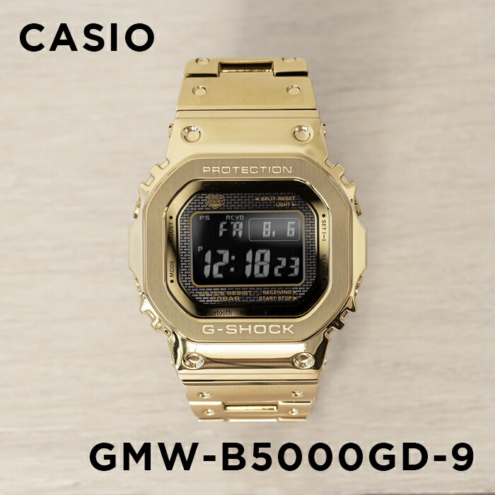 【楽天市場】【並行輸入品】【10年保証】CASIO G-SHOCK カシオ Gショック GMW-B5000GD-9 腕時計 時計 ブランド