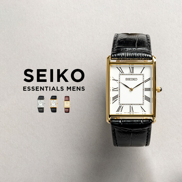 SEIKO 腕時計 セイコー ウォッチ クォーツ SWR049 海外モデル 楽天市場】SEIKO 腕時計 セイコー 時計 ウォッチ ESSENTIALS