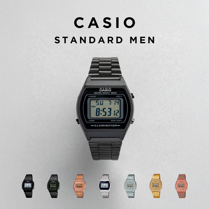 楽天市場】【10年保証】CASIO STANDARD MEN カシオ スタンダード B640W