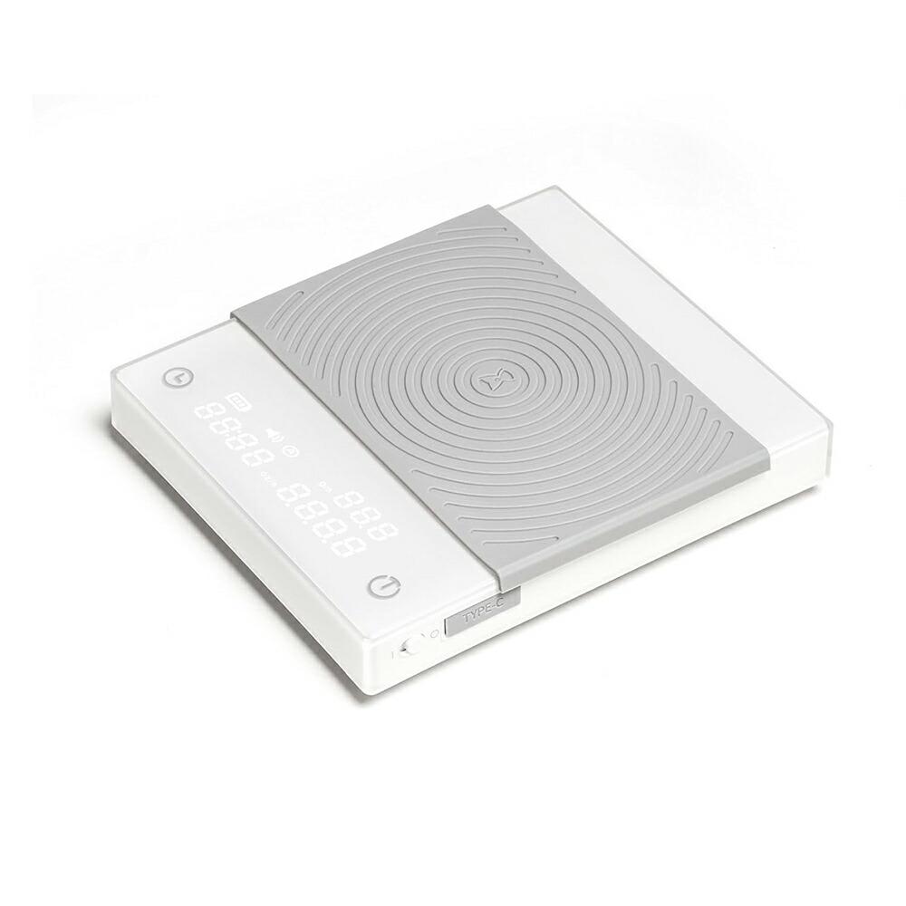 TIMEMORE  珈琲規摸 Black Mirror basic 2.0 デジタル規摸 ドリップ規摸 0.1g~2000g高慥かさ 称量器  デジタルはかり 規摸 掛け目価値づける、タイマー役立つこと、速力度価値づける 御手手ドリップ エスプレッソ流行り物 用 白いこと