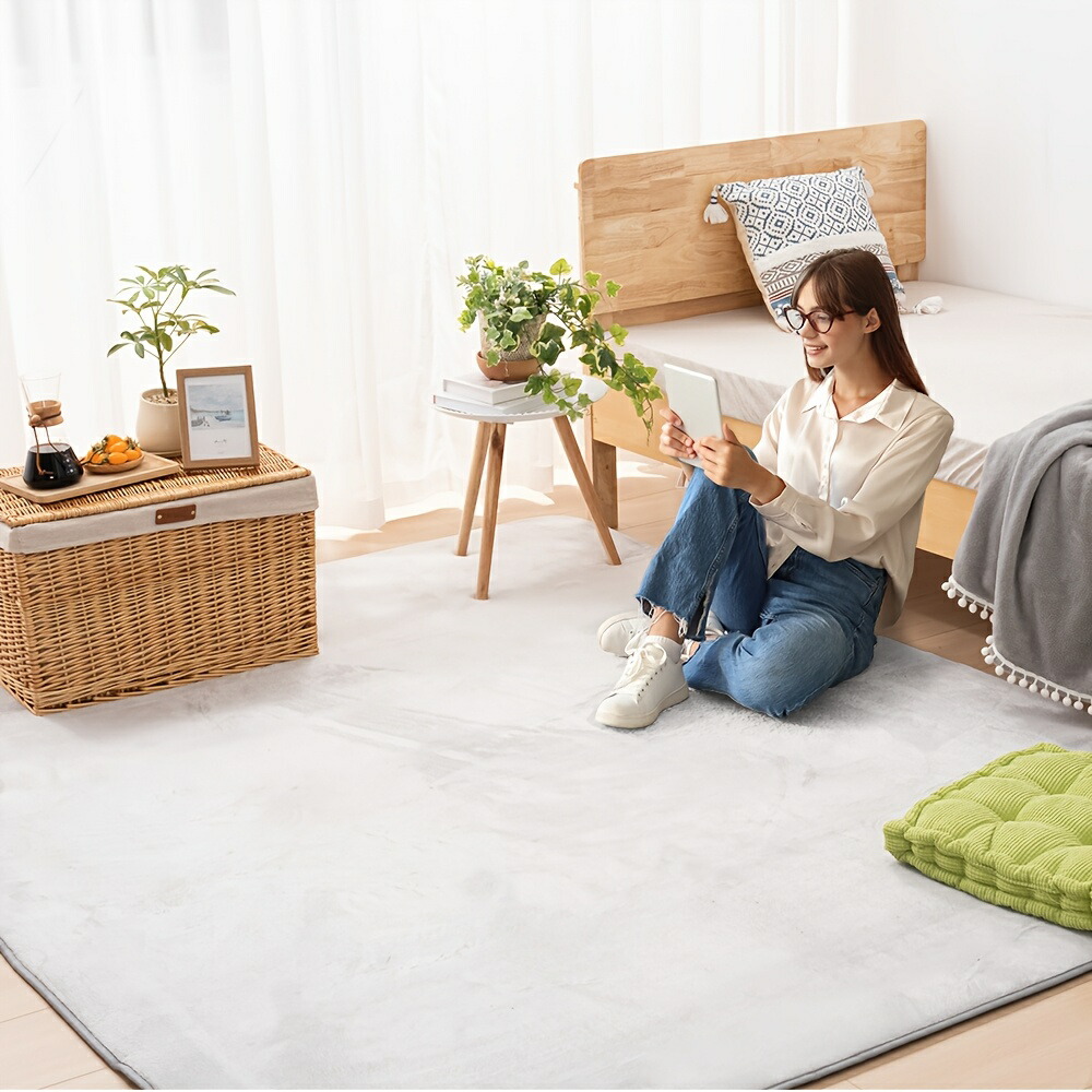 引っ敷き 洗える 朦々たる 2 畳 1.5 畳 3 畳 夏用引っ敷き クールラグ ひんやり 床保護すること 上滑り打ち切り 床暖房装置相応う ふわふわ リビング引っ敷き 愛玩動物相応う 遮音 防音 リビング 乳飲み子 赤ちゃん ひんやり引っ敷き 今めかしい 引っ敷き 引っ敷き 北欧