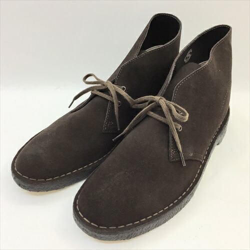 clarks desert boots dark brown