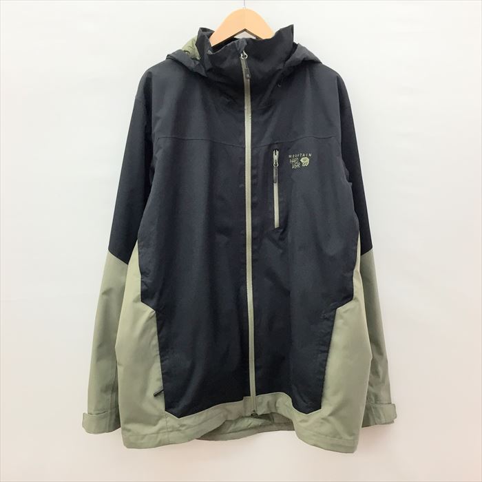 お気にいる Mountain Hardwear マウンテンハードウェア Columbia コロンビア Om6762 Dragon S Back Jacket ドラゴンズバックジャケット マウンテンパーカー ナイロン ブラック カーキ アウター サイズ L Mens メンズ 汚れ有 中古 可 Fs和泉中央店 2102