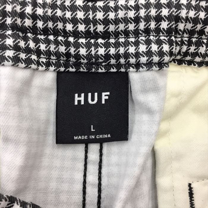 中古 Huf ハフ Easy Work Pant イージーワークパンツ ブラック ホワイト サイズ L Mens メンズ 中古 非常に良い Fs和泉中央店 211017 お宝家和泉中央店 Mydrap Com